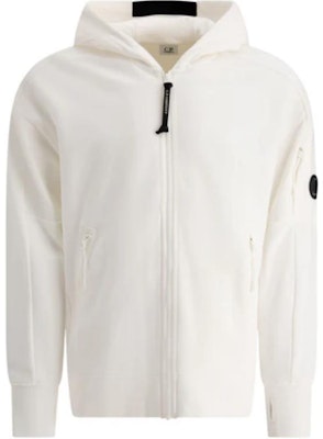 C.P. カンパニー ホワイト ロゴ フーディー 長袖 スウェットシャツ CMSS025A005086W103 Order C.P. カンパニー ホワイト ロゴ フーディー 長袖 スウェットシャツ CMSS025A005086W103