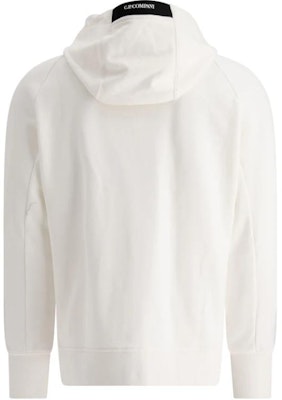 C.P. カンパニー ホワイト ロゴ フーディー 長袖 スウェットシャツ CMSS025A005086W103 Lookbook C.P. カンパニー ホワイト ロゴ フーディー 長袖 スウェットシャツ CMSS025A005086W103
