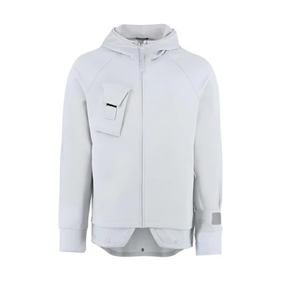 C.P. Company Asymmetric Hem Hoodie Zip Jacket 14CMSS051A006452M805