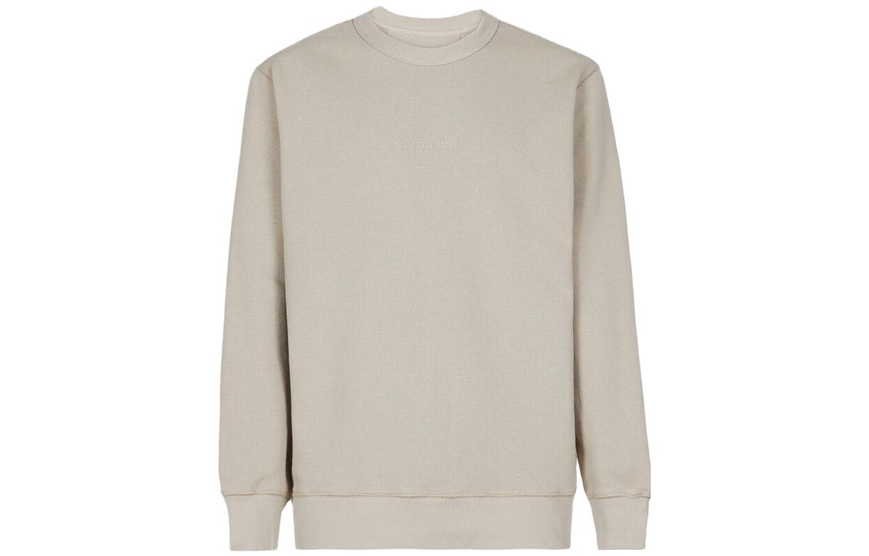 C.P. Company Beige Crewneck Pullover Sweatshirt 14CMSS361A006312G330