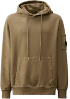 C.P. Company Beige Lens Hooded Pullover Sweatshirt Long Sleeve CMSS061A006372R359 C.P. Company Beige Lens Hooded Pullover Sweatshirt Long Sleeve CMSS061A006372R359