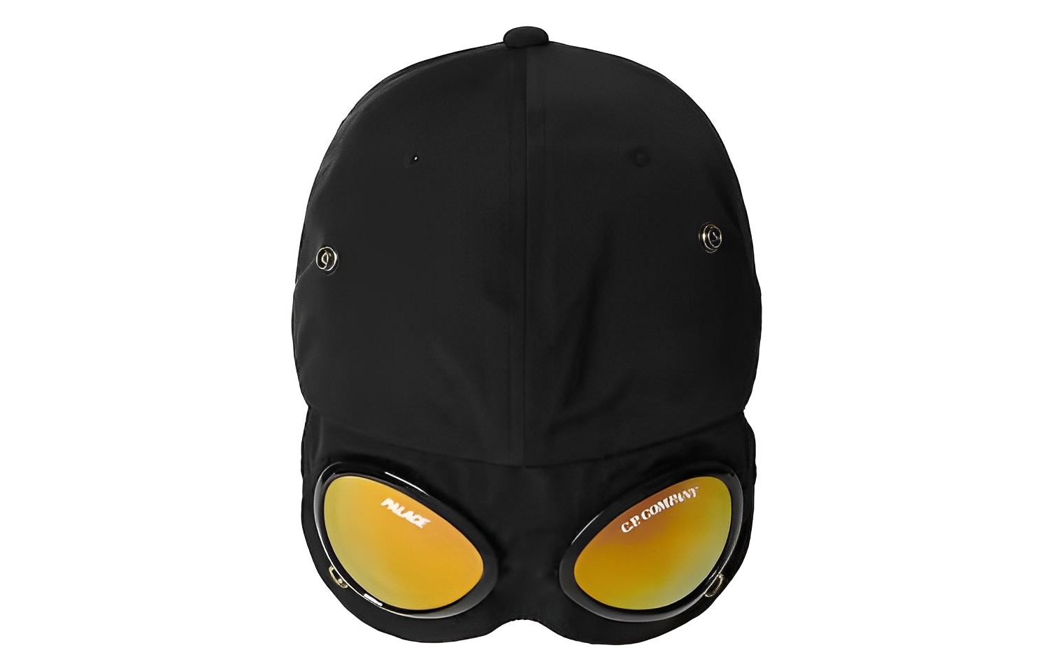 Shop C.P. カンパニー ブラック 刺繍ロゴ ベースボールキャップ ユニセックス. 005904a- 999