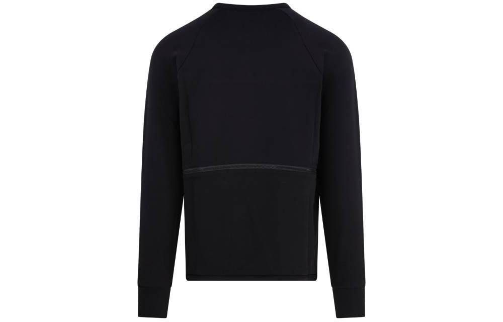 C.P. Company Black Crewneck Loose Fit Sweatshirt 15CLSS037A006452W999