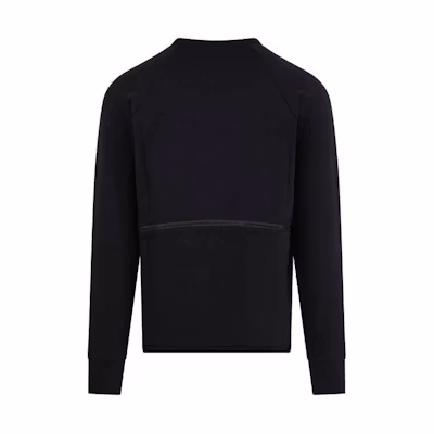 C.P. Company Black Crewneck Loose Fit Sweatshirt 15CLSS037A006452W999