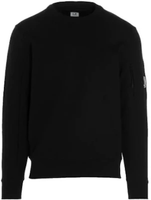 C.P. 컴퍼니 블랙 긴팔 크루넥 풀오버 스웻셔츠 10CMSS045A005086W999 Buy C.P. 컴퍼니 블랙 긴팔 크루넥 풀오버 스웻셔츠 10CMSS045A005086W999