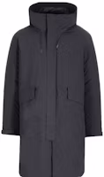 C.P. Company Black Long Hooded Jacket 15CMOW255A006355A999 C.P. Company Black Long Hooded Jacket 15CMOW255A006355A999