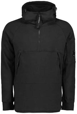 C.P. Company Black Pullover Hooded Jacket 10CMSS055A005086W999 Buy C.P. Company Black Pullover Hooded Jacket 10CMSS055A005086W999