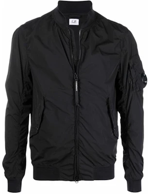 C.P. Company 黑色长袖休闲拉链夹克 12CMOW004A005864G999 Buy C.P. Company 黑色长袖休闲拉链夹克 12CMOW004A005864G999