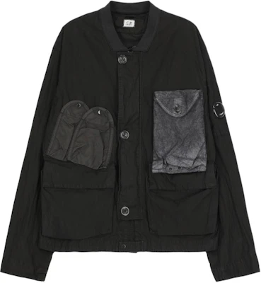 C.P. Company 黑色V領扣式長袖外套 14CMOW219A006233G999 Buy C.P. Company 黑色V領扣式長袖外套 14CMOW219A006233G999