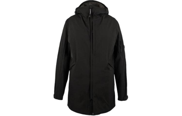 C.P. Company Black Zip-Up Hoodie Jacket Long Sleeve 06CMOW018A005159A999