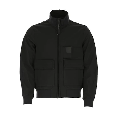 C.P. Company Black Zip Pocket Long Sleeve Jacket 11CMOW026A006097A-999