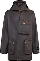 C.P. Company Brown Jacket with Logo Embroidery Patch CSOW020A006240A393 C.P. Company Brown Jacket with Logo Embroidery Patch CSOW020A006240A393