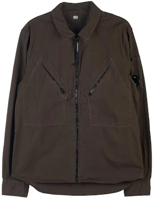 C.P. Company 棕色拉链休闲长袖夹克 12CMSH236A006272G683 Buy C.P. Company 棕色拉链休闲长袖夹克 12CMSH236A006272G683