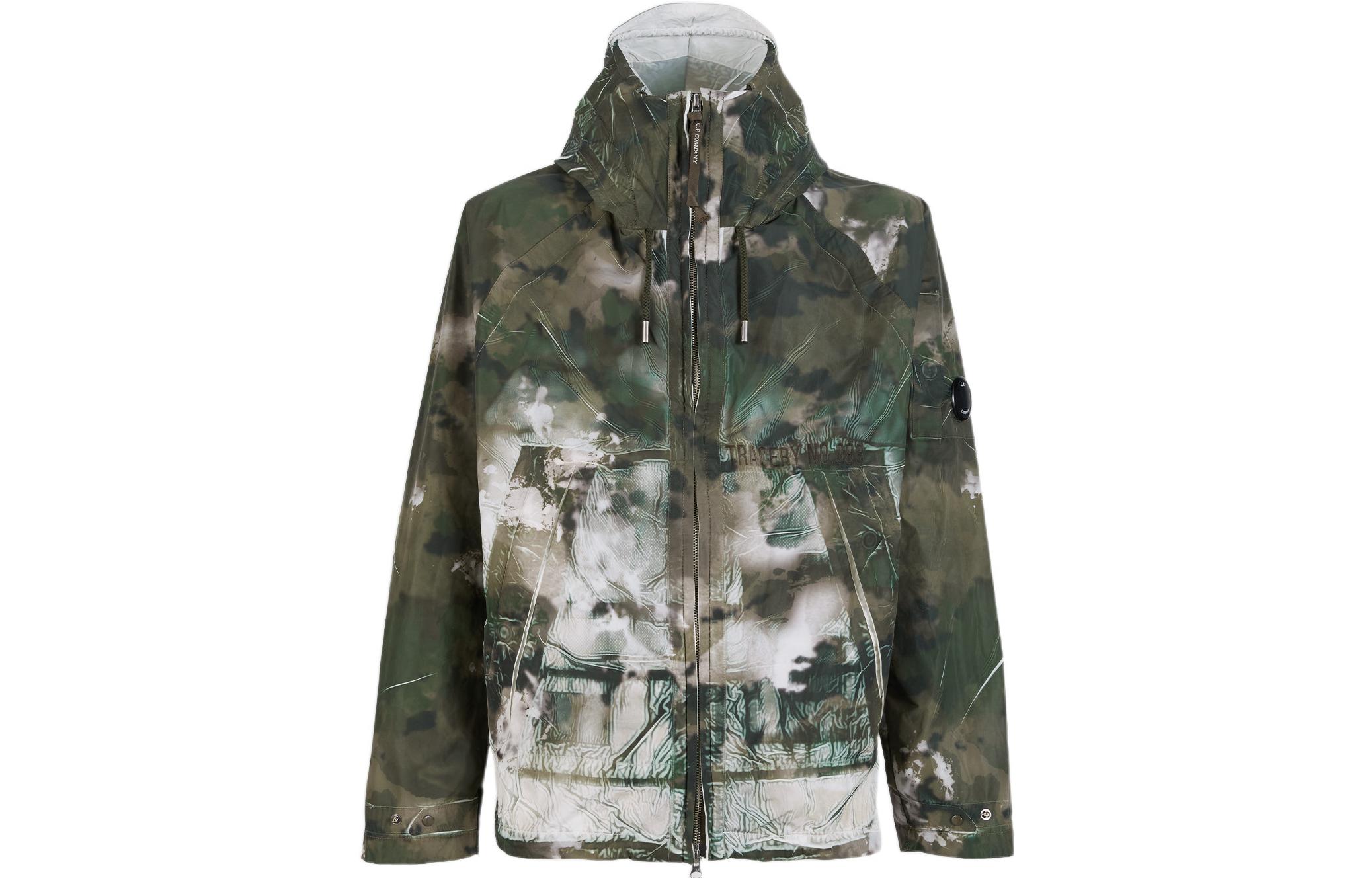 C.P. Company Camouflage Zip-Up Hoodie Jacket 12CMOW259A005990P660