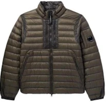 C.P. Company Colorblock Zip-Up Jacket Mens Light Brown CMOW034A006099A674 C.P. Company Colorblock Zip-Up Jacket Mens Light Brown CMOW034A006099A674