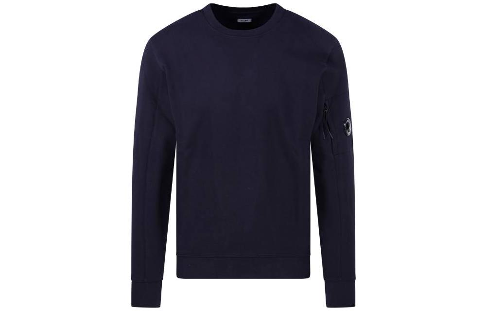 C.P. Company Crewneck Long Sleeve Sweatshirt Deep Navy Blue 15CMSS022A005086W888