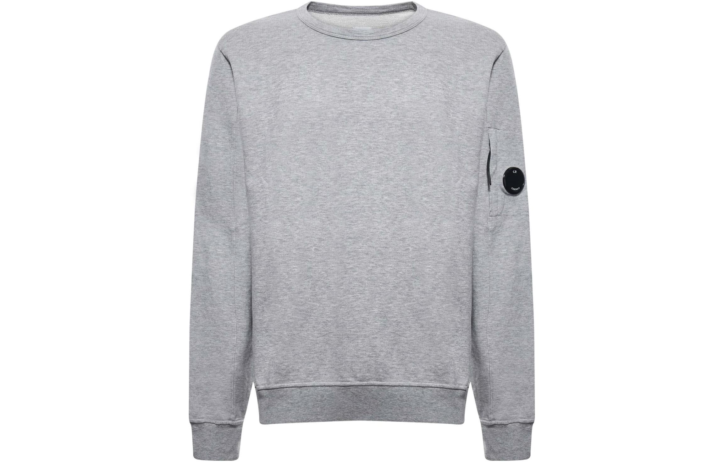C.P. Company Crewneck Pullover Sweatshirt - Solid Color 13CMSS032A002246G-M93