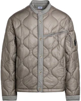 C.P. Company Fitted Long-Sleeve Jacket Light Brown Colorblock Design CMOW077A110158A327 C.P. Company Fitted Long-Sleeve Jacket Light Brown Colorblock Design CMOW077A110158A327