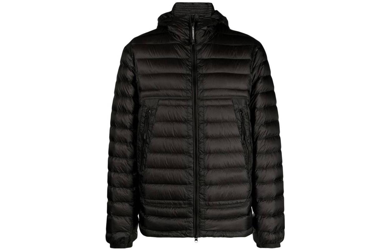 C.P. Company Full-Zip Hoodie Jacket Black 15CMOW209A006099A999