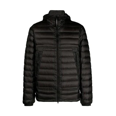 C.P. Company Full-Zip Hoodie Jacket Black 15CMOW209A006099A999