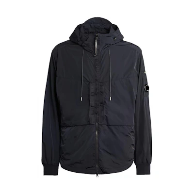 C.P. Company Full-Zip Lens Detail Hoodie Jacket Men’s Black CMOS024A005904G888