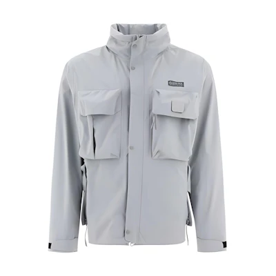 C.P. Company Full-Zip Solid Color Jacket in Gray 14CMOW012A005967A805