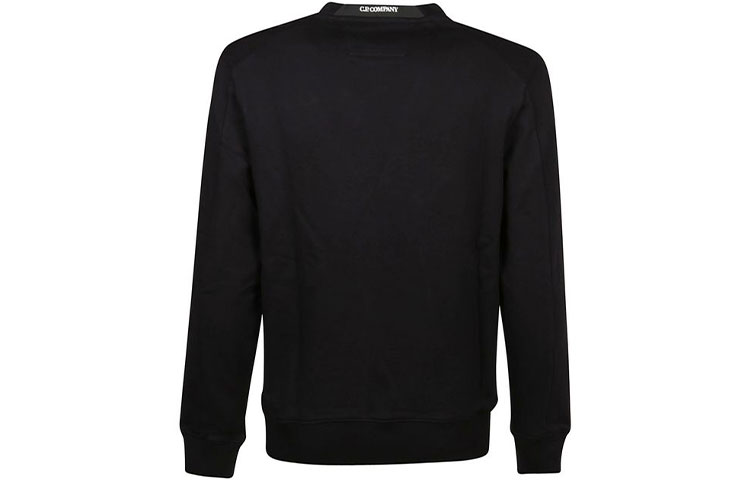 C.P. Company FW21 Cotton Logo Sleeve Sweatshirt Black 11CMSS055A-005086W-999