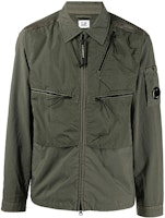 C.P. Company FW21 Dyed Coated Shirt-Style Long Sleeve Jacket Army Green Men’s 11CMOS152A005782M665 C.P. Company FW21 Dyed Coated Shirt-Style Long Sleeve Jacket Army Green Men’s 11CMOS152A005782M665