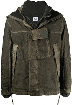 C.P. カンパニー FW21 ロゴ パッチ ミリタリー グリーン フーデッド ジャケット メンズ 11CMOW031A006022G665 Buy C.P. カンパニー FW21 ロゴ パッチ ミリタリー グリーン フーデッド ジャケット メンズ 11CMOW031A006022G665