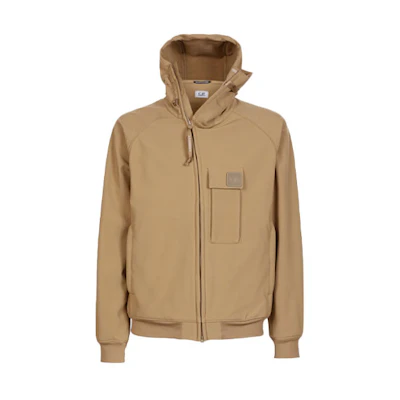 C.P. Company FW21 Metropolis Series CPShell-R Brown Hooded Jacket 11CMOW004A006097A326