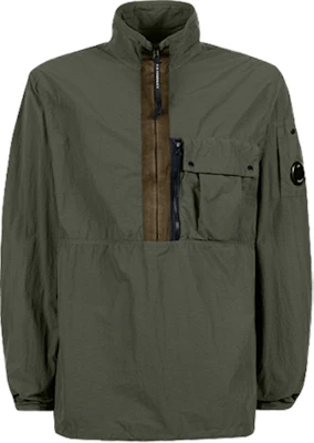 C.P. Company FW21 Solid Pocket Half-Zip Jacket Unisex Green 11CMOS154A005991G665 Buy C.P. Company FW21 Solid Pocket Half-Zip Jacket Unisex Green 11CMOS154A005991G665