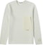 Buy C.P. カンパニー FW22 ベージュ ニット セーター クルーネック ロゴパッチ付き 13CMKN039A-006390A-118