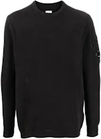 C.P. Company FW22 Black Lens Detail Crewneck Pullover Sweatshirt Men 13CMKN232A005558G999 C.P. Company FW22 Black Lens Detail Crewneck Pullover Sweatshirt Men 13CMKN232A005558G999