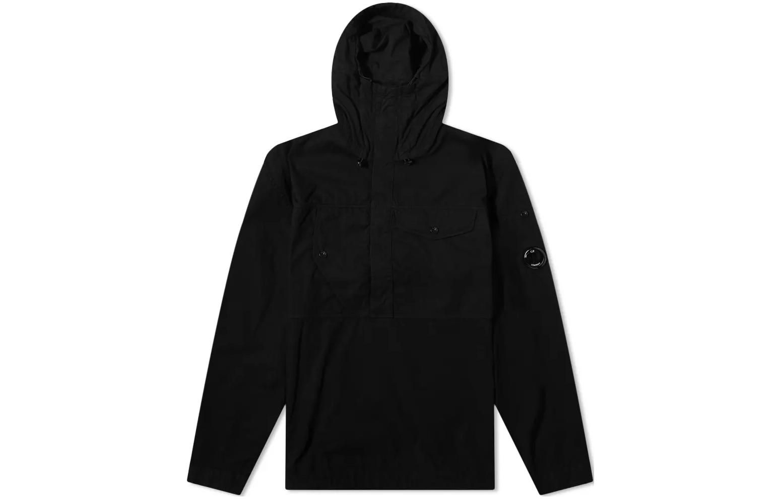 C.P. Company FW22 Black Lens Hooded Jacket for Men 11CMSH146A-002824G-999