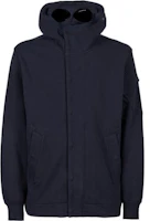 C.P. Company FW22 Blue Goggle Hoodie Full-Zip Jacket 13CMSS055A005086W888 C.P. Company FW22 Blue Goggle Hoodie Full-Zip Jacket 13CMSS055A005086W888
