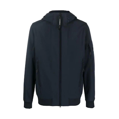 C.P. Company FW22 Blue Zipper Hoodie Jacket 13CMOW003A006097A888