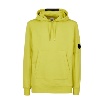 C.P. Company FW22 Diagonal Raised Logo Patch Pullover Hoodie Yellow () 13CMSS023A005086W249