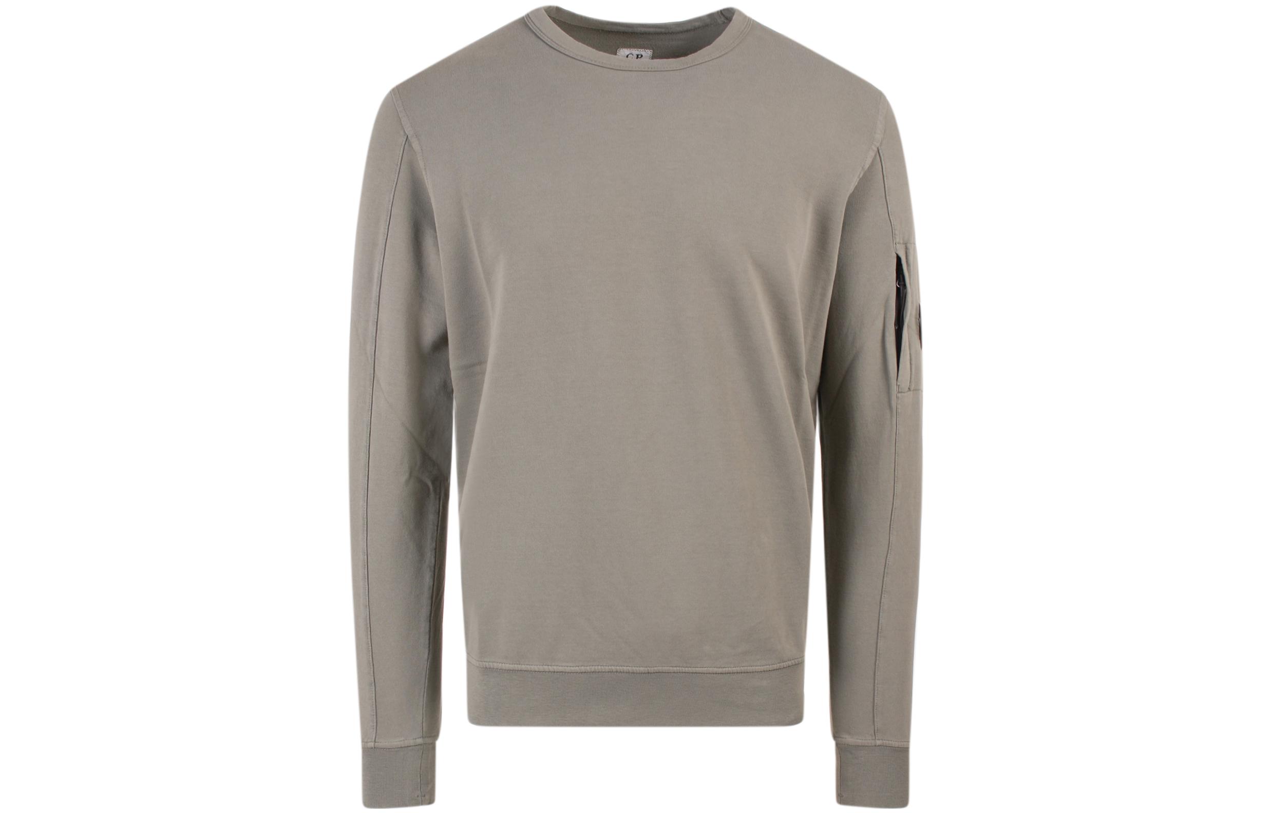 C.P. Company FW22 Green Pullover Crewneck Sweatshirt 13CMSS032A002246G669