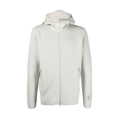 C.P. Company FW22 Grey Solid Zip-Up Hoodie Jacket 13CMKN040A006390A118
