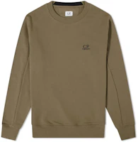 C.P. Company FW22 Logo Embroidered Green Crewneck Sweatshirt Men’s 11CMSS055B-005086W-665 C.P. Company FW22 Logo Embroidered Green Crewneck Sweatshirt Men’s 11CMSS055B-005086W-665