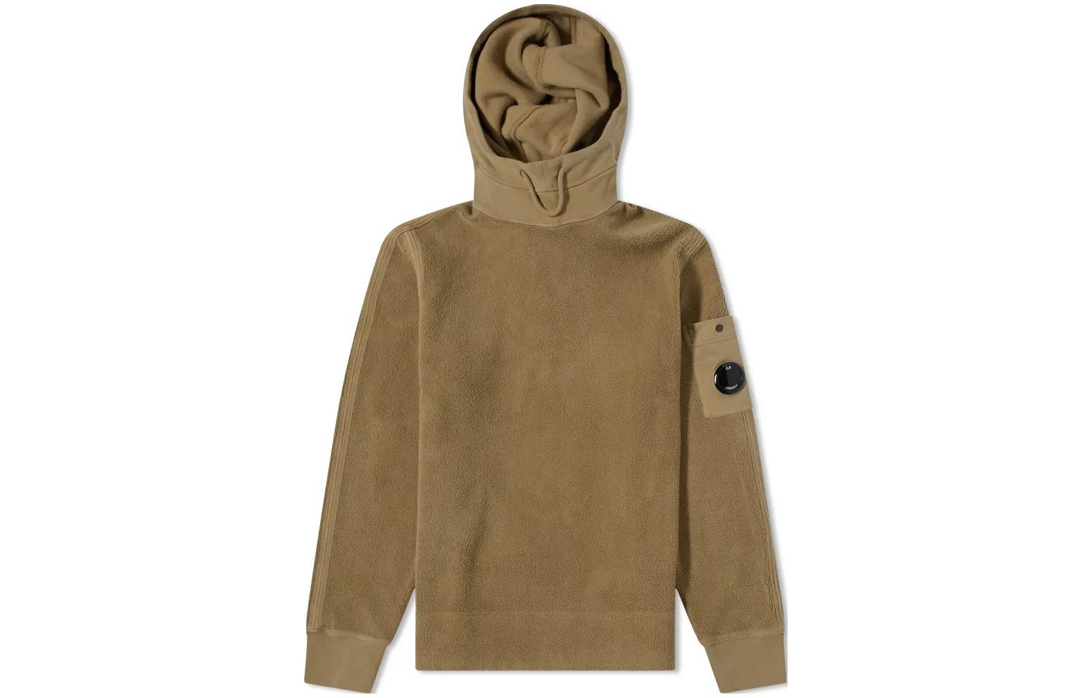 C.P. Company FW22 Yellow Lens Detail Pullover Hoodie Men’s Long Sleeve 11CMSS083A005863G665