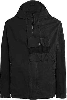 C.P. カンパニー FW23 バティック レンズ フード付きジャケット ブラック 15CMOW150A006237M999 Buy C.P. カンパニー FW23 バティック レンズ フード付きジャケット ブラック 15CMOW150A006237M999