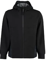 C.P. Company FW23 Black Solid Long Sleeve Zip-Up Hoodie 15CLSS002A006452M999 C.P. Company FW23 Black Solid Long Sleeve Zip-Up Hoodie 15CLSS002A006452M999