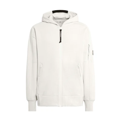 C.P. Company FW23 Full-Zip Lens Detail Hoodie Men’s - Gauze White 15CMSS400A005086W103