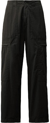 C.P. カンパニー FW24 ルーズフィット 刺繍ロゴパッチ カーゴパンツ ブラックサンド CMPA109A006134G995 Buy C.P. カンパニー FW24 ルーズフィット 刺繍ロゴパッチ カーゴパンツ ブラックサンド CMPA109A006134G995