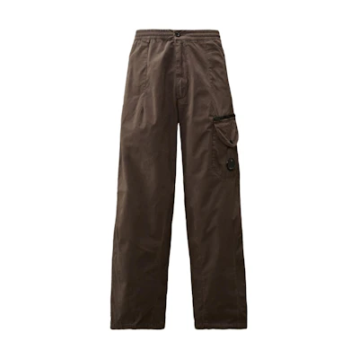 C.P. Company FW24 Purple Relaxed Cargo Pants with Lens Detail. CMPA178A006134G771