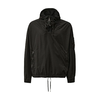 C.P. Company FW24 Black Lens Detail Oversized Hoodie Long Sleeve CMOS107A005783G999