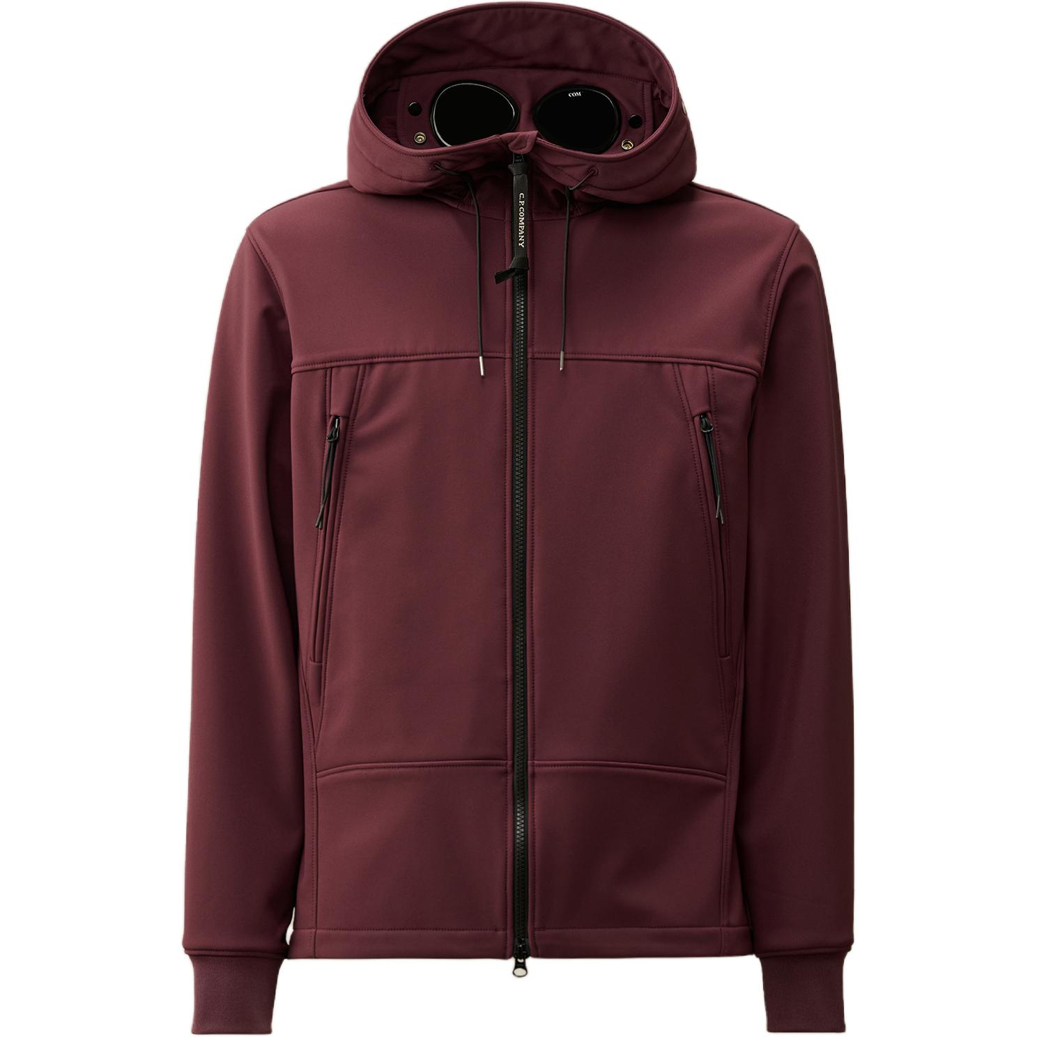 C.P. Company FW24 Goggle Jacket Deep Purple Zipper Pocket Outerwear 17CMOW012A006097A790