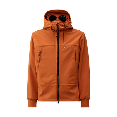 C.P. Company FW24 Goggle Jacket with Zipper Pockets Bombay Brown Men CMOW012A006097A438