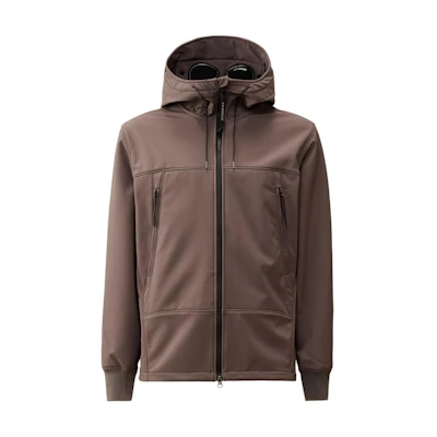 C.P. Company FW24 Goggle Zipped Pocket Jacket Purple - Outdoor Wear CMOW012A006097A771